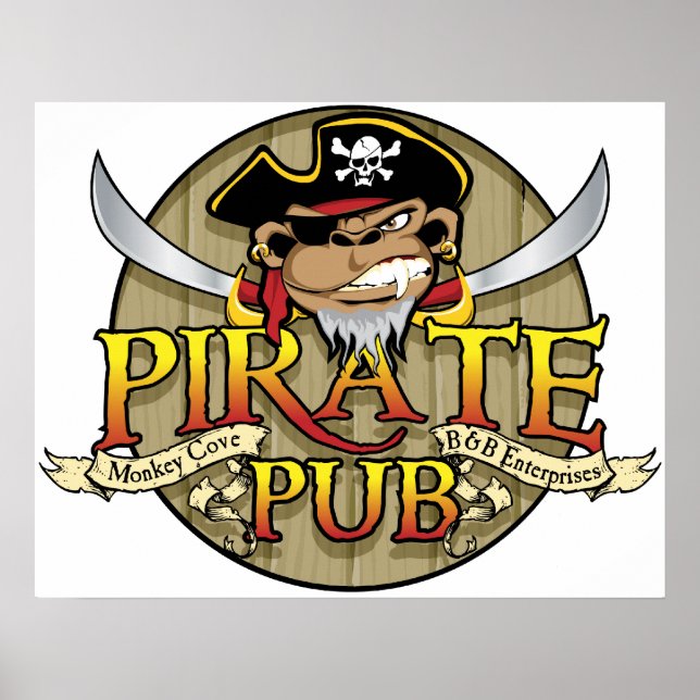 Pirat Pub Poster (Framsidan)