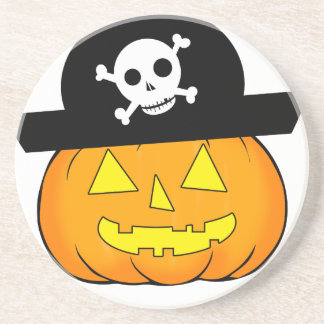 pirat pumpkin underlägg sandsten