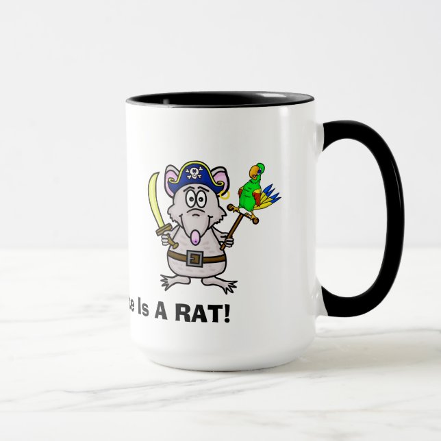 Pirat Råtta Mugg (Höger)