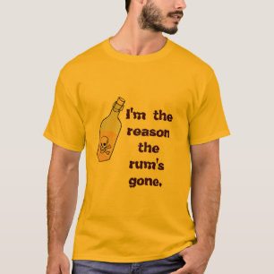 Pirat Rum är Borta Tee Shirt