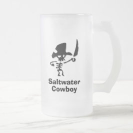 Pirat Saltwater Cowboy Frostat Ölglas