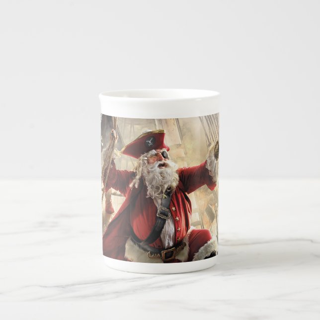 Pirat Santa Benporslin Mugg (Framsidan)
