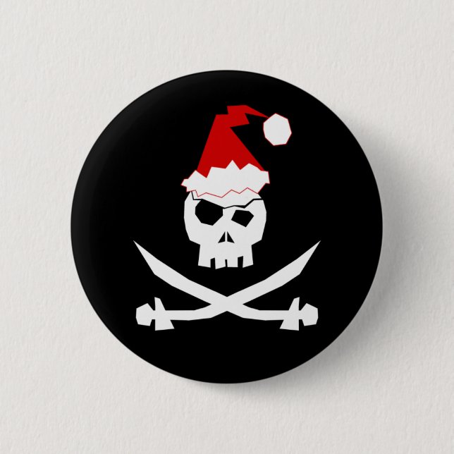 Pirat Santa Knapp (Framsida)