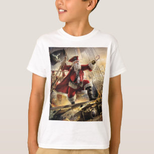 Pirat Santa T Shirt