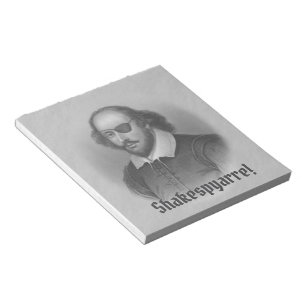 Pirat Shakespeare - Anteckningsblock