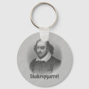 Pirat Shakespeare Nyckelring
