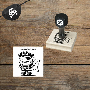 Pirat Shark Stämpel
