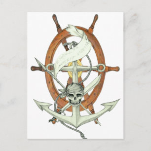 Pirat Sigil Vykort