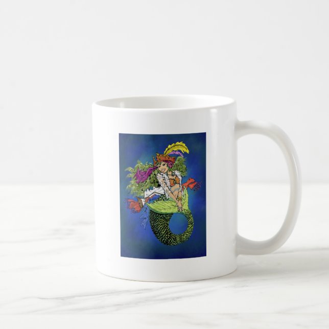 Pirat Sjöjungfru Kaffemugg (Höger)