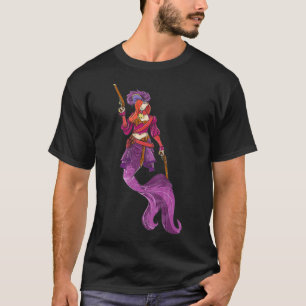 Pirat Sjöjungfru Magic Halloween Costume T Shirt