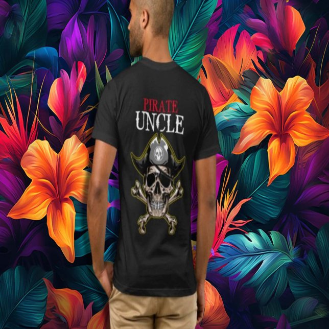 Pirat skalle Party UNCLE T-Shirt (Skapare uppladdad)