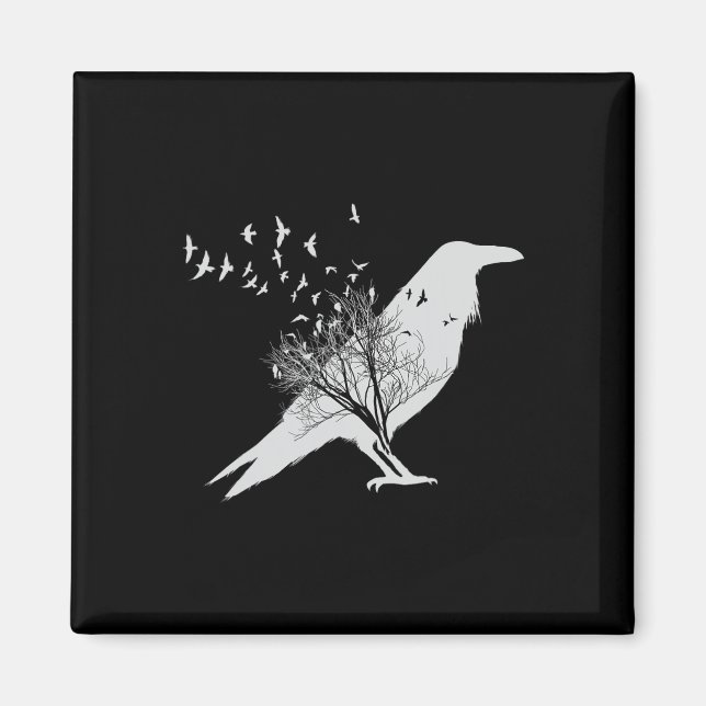 Pirat Skeleton Dinosaur T Rex Funny Tyrannosaurus Magnet (Framsidan)