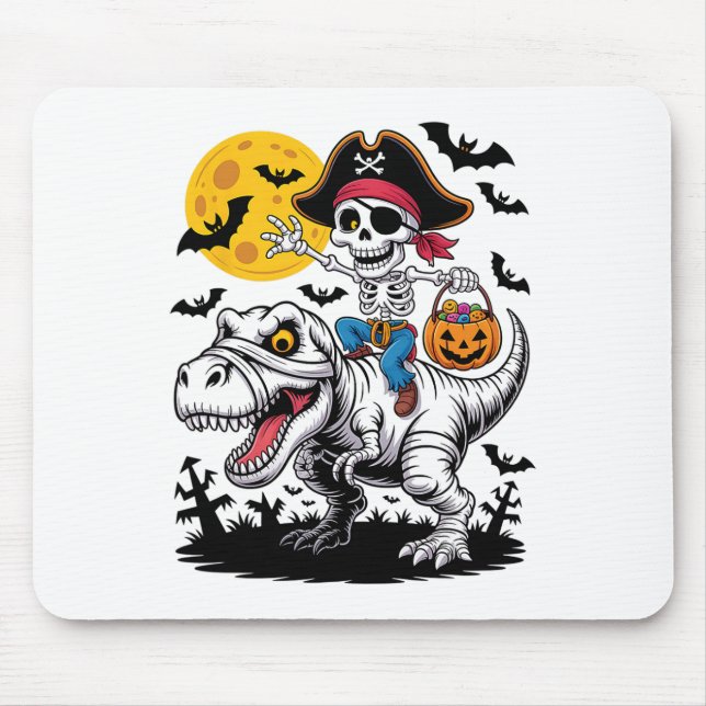 Pirat Skeleton Halloween T Rex Candy Dinosaur Shi Musmatta (Framsidan)