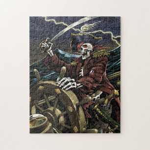 Pirat Skeleton Puzzle Pussel