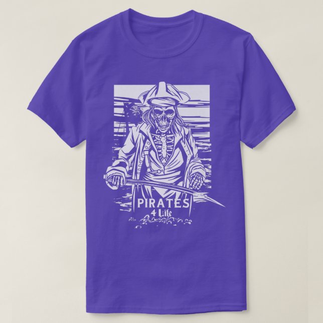 Pirat Skeleton  T Shirt (Design framsida)