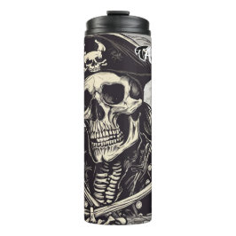 Pirat Skeleton Thermal Tumbler