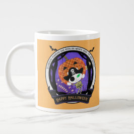 Pirat skelettkatt jumbo mugg