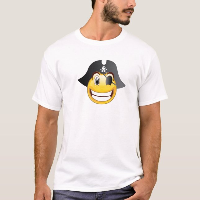 Pirat-skjorta T Shirt (Framsida)