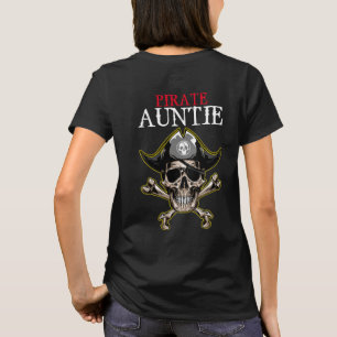 PIRAT SKULL AUNTIE T SHIRT