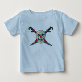 Pirat (Skull) - Baby Bra Jersey T-Shirt