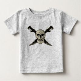 Pirat (Skull) - Baby Bra Jersey T-Shirt
