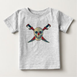 Pirat (Skull) - Baby Bra Jersey T-Shirt