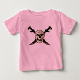 Pirat (Skull) - Baby Bra Jersey T-Shirt