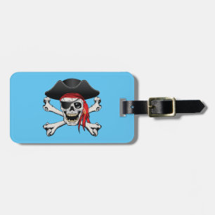 Pirat Skull Bagagebricka