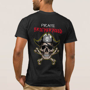 PIRAT SKULL BROTHERHOOD T-Shirt