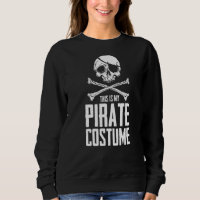 Pirat Skull Costume Humor Påstående Buccaneer Oce