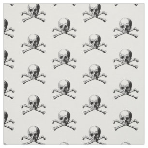 Pirat Skull Crossbone Jackar av Vapensköld Emblem  Tyg