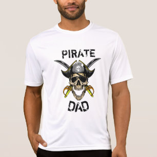 PIRAT SKULL HALLOWEEN PAPPA T-Shirt