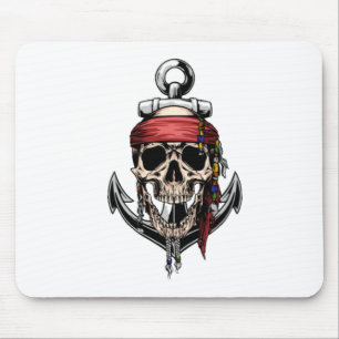 Pirat Skull Kor Bones Anchor Musmatta