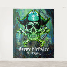 Pirat Skull Kor Bones-bakgrund för