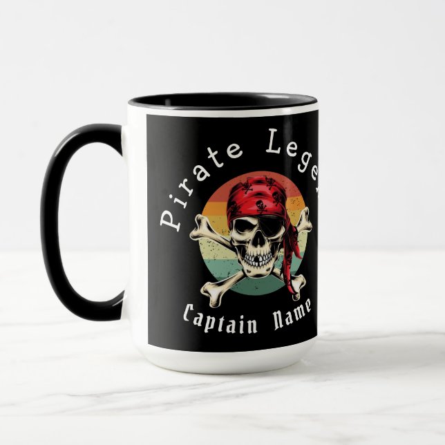 PIRAT SKULL MUGG (Vänster)