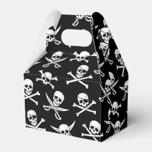 Pirat Skull och ben Presentaskar
