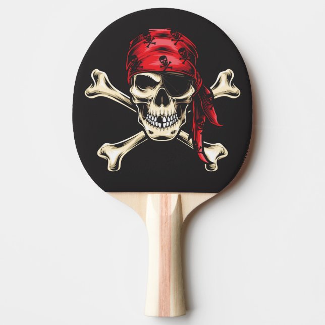 Pirat Skull Pingisracket (Framsidan)