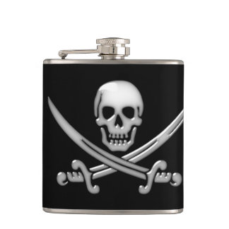 Pirat Skull & Sword Crossbone Fickplunta