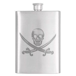 Pirat Skull & Sword Crossbone Fickplunta