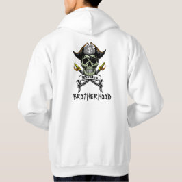 PIRAT SKULL SWORDS BROTHERHOOD T-Shirt Hoodie
