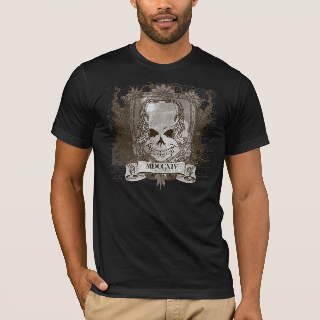 Pirat Skull T-shirt (Framsida)