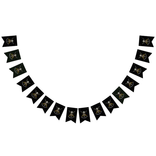 Pirat Skull Treasure Vimplar (Alla)