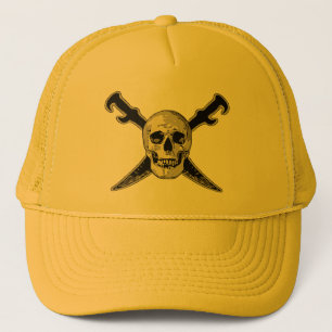 Pirat (Skull) - Truckerkeps