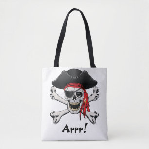 Pirat Skull Tygkasse