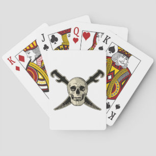 Pirat (Skull) - Uppspelningskort, standardindexfac Kortlek