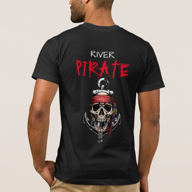 Pirat Skullfloden T-Shirt (Baksida)