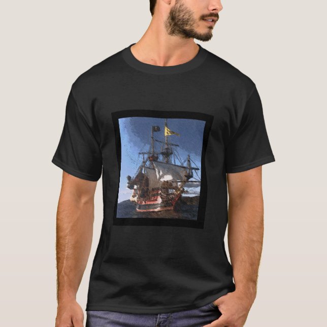 Pirat skyttel tee (Framsida)