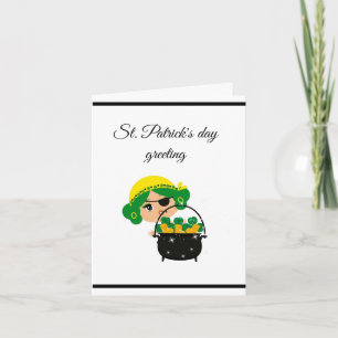 pirat st patrick's day kort