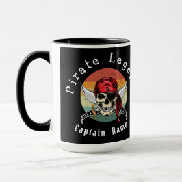 Pirat sunset Mugg