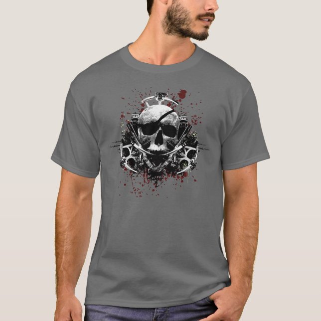 pirat t-shirt (Framsida)
